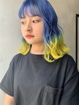 ジーナ(XENA)&nbsp;アクアブルー×ビタミンイエロー