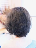リビーチ ヘア リゾート 赤羽(Rebeach HAIR RESORT) 【赤羽リビーチ】くせ毛を活かした透明感ブルーグレージュカラー