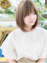 カバーヘアアンドスパ ブリス 浦和(COVER HAIR&SPA bliss) オリーブベージュ小顔ナチュラルストレート20代30代40代★7!