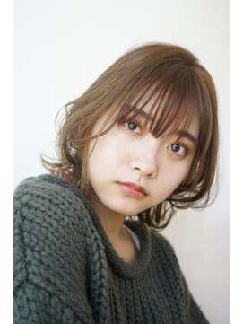 トリッカ 銀座(tricca) 外ハネウルフ/ハイライト