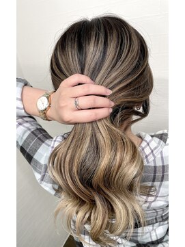 ユートピア(U topia) シルバーカラー/バレイヤージュ/ラベンダーカラー