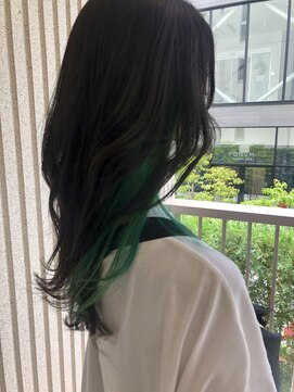 エイトタマプラ たまプラーザ店(EIGHT tamapla) 【EIGHTたまプラ】デザインカラー切りっぱなしボブ