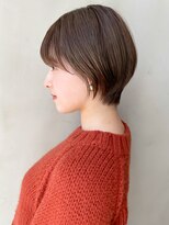 アイティー バイ アルバム 中野店(IT by ALBUM) マッシュショート_かきあげロングマロンベージュ_ba320962