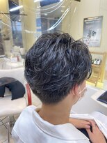 クオリス 上板橋店(QUALIS) モテパーママッシュコンマバング【ツーブロ×刈り上げ】