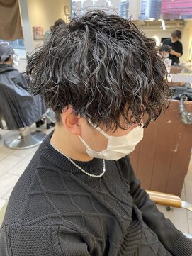 テトラ バイ ネオリーブ 横浜西口店(tetra by neolive) 横浜★王道マッシュのツイストスパイラルパーマ
