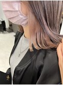 ケアインナーカラー♪シアーピンクベージュ