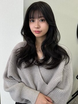 ソヨン 京都店(SOYON) 黒髪×レイヤーロング