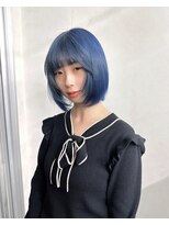 ティントバイアロブリーチ 大阪梅田(tint by alo bleach) 【Ryota】ネイビーブルー《大阪梅田駅》
