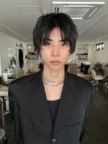 ポール(pole)&nbsp;メンズセンターパート！