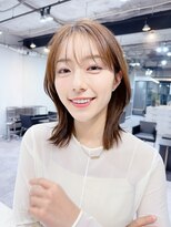 ファンナギンザ(FaNNa ginza)&nbsp;くびれヘア/シースルーバング/前髪/小顔カット/透明感/レイヤー