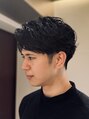 ビジョン 赤坂(vision) 大人のニュアンスパーマショート。パーマで自然な雰囲気を+
