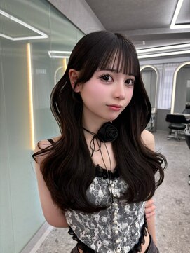 ボタン ハカタ(VOTAN hakata) 市野瀬裕奈/博多韓国ヘア/顔周りカット/レイヤーカット/暗め