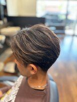 ヘアーワークス ボナ(HAIR WORKS bona.)&nbsp;ナチュラルでも差がつく、毛流れハイライト/ブリーチ/Wカラー