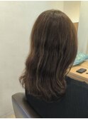 オレンジ×カーリースタイル
