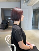 アイデンアンドティティ(IDEN AND TITY)&nbsp;｛kando hair｝ブラウン/暖色/レッド/ヴァイオレット/ボブ