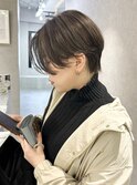 【中西里美】ハンサムショート/白髪ぼかし/夏のヘアアレンジ町田