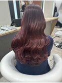 桑名ロングレイヤーカットミルクティーベージュロングヘア韓国