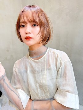 エイミー(Aimee) Aimee町田　レイヤーボブ×ミルクティーブラウン