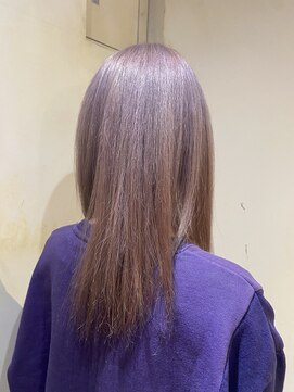 髪質改善と縮毛矯正の専門店 サンティエ(scintiller) ピンクベージュ