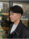 MEN'SHAIRウルフカルマパーマメンズショートイージーパーマ