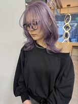 ラ キング(LA KING)&nbsp;黒髪/クラゲヘアー/オリーブグレー/小顔/ココアベージュ/栄