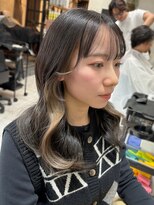 ディーエックス ウエスト(Dxxxx WEST)&nbsp;インナーカラー 顔周りカット/レイヤーカット/イルミナカラー