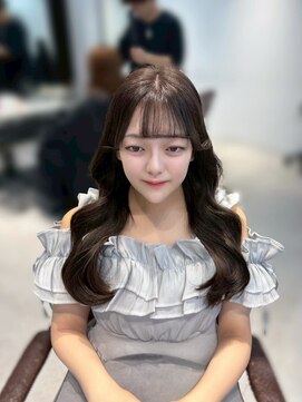 ザシェノンウメダ(THA CHAINON UMEDA) 心斎橋/着物ヘア/大人ガーリー/ダークアッシュ/似合わせカット