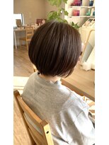 リーク(LEEK) オーガニックカラーとショートボブ