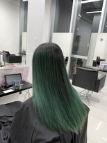 アライブ ハラジュク(ALIVE harajuku)&nbsp;ブリーチインナーバレイヤージュグラデーションカラー夕貴