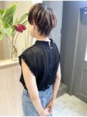 20代30代40代大人可愛いデザインカットマッシュウルフショート