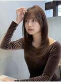□大宮レイヤーカット髪質改善縮毛矯正ブリーチなしダブルカラー