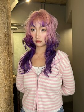 ハコ プラス(HACO+) 【Haco+】Rena_エンドカラー_ダブルカラー