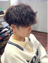 リ メイロ(Re.Meiro)&nbsp;縦落ちマッシュ【メンズ/パーマ/眉毛/沖縄市/美里】