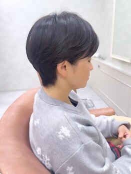アンサンブル(ensemble)の写真/ショートヘアにしたいけど不安…そんな方は≪ensemble≫へ！納得いくカットをご提供致します。