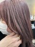 ［サクラ限定］カット+艶カラー+クイックトリートメント　8800