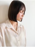 美髪ミニウルフデジタルパーマショートカットミディアムミニボブ