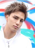 ワイルドアップバングBLAST無造作ショートサイドパートショート