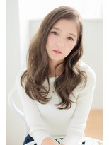 ロワゾ ヘア デザイン(L'OiSEAU HAIR DESIGN)&nbsp;透明感のあるグレージュカラーロング