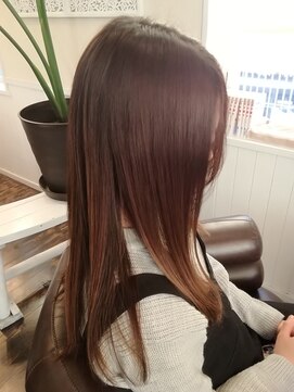 ヘアメイクアンドスパ エステ カエル(Hair make&SPA Kaeru) ☆天使の輪縮毛矯正♪綺麗髪／キューティクル補修☆