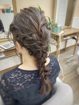 アスター(Aster) エルサ風☆編みおろしパーティーセット☆