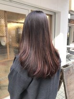 ヒュッゲ ヘアーワークス(hygge hair works) ピンク