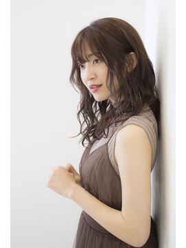 ハナブサ 田上店(HANABUSA) 【岡田芽紅美HANABUSA】20代30代40代大人かわいいあざとウェーブ