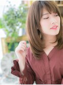 ■オリーブグレージュ小顔ワンカール103-2★川口20代30代40代