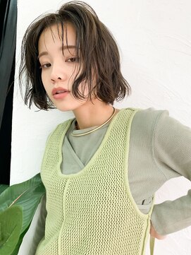 ハピネス 王寺店(Happiness) 30代40代 前下がりボブ 奈良