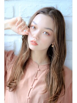 アッシュ 吉祥寺店(Ash) ナチュラルストレート　ゆるふわ  センター ロング　Ash吉祥寺店