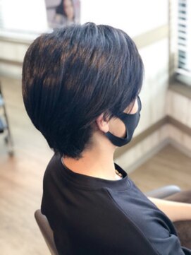 ヘアーリゾートガーデンバイトロント 船橋法典店(Hair Resort Garden by Toronto) ネイビーショート【船橋、西船橋、市川大野、新船橋、塚田】