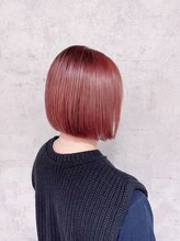 ダブルカラー♪雰囲気をガラッと変えたい方♪透明感や原色系の色をしっかり入れたい方♪Blossom 大山店