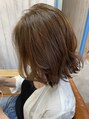 エマヘアデザイン(e.m.a Hair design) ナチュラルブラウン。定番カラー。
