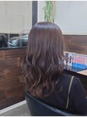 インナーカラー×グレージュ