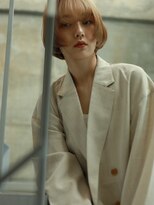 スリール バイ ミリー 江坂(Sourire by milly)&nbsp;【Sourire江坂】ハイトーンカラーマッシュボブ顔周りレイヤー